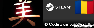 ✪ CodeBlue bucuresti.llg.ro Steam Signature