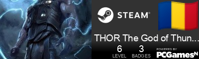 THOR The God of Thunder Steam Signature