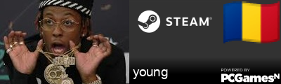 young Steam Signature