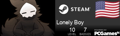 Lonely Boy Steam Signature