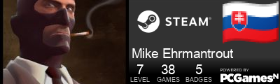 Mike Ehrmantrout Steam Signature