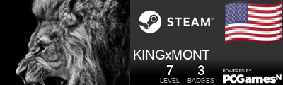 KINGxMONT Steam Signature