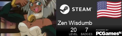 Zen Wisdumb Steam Signature