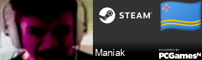 Maniak Steam Signature