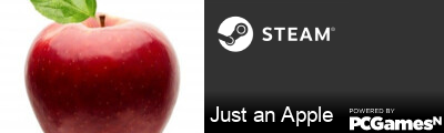 Just an Apple Steam Signature