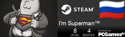 I'm Superman™ Steam Signature
