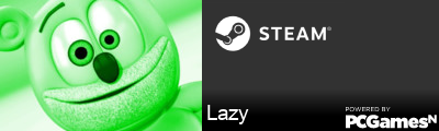 Lazy Steam Signature