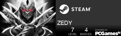 ZEDY Steam Signature