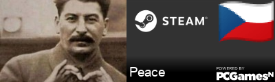 Peace Steam Signature