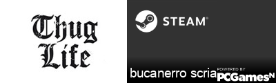 bucanerro scria Steam Signature