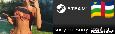 sorry not sorry csgofast.com Steam Signature