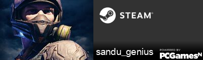 sandu_genius Steam Signature