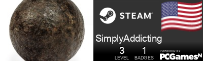 SimplyAddicting Steam Signature