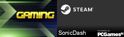 SonicDash Steam Signature