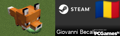 Giovanni Becali Steam Signature
