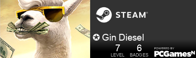 ✪ Gin Diesel Steam Signature