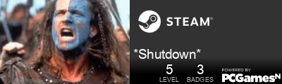 *Shutdown* Steam Signature