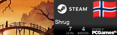 Shrug Steam Signature