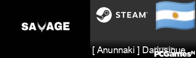 [ Anunnaki ] Dariusique Steam Signature