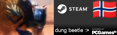 dung beetle :> Steam Signature