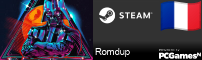 Romdup Steam Signature