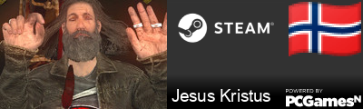 Jesus Kristus Steam Signature