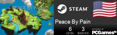 Peace By Pain Steam Signature