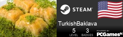 TurkishBaklava Steam Signature