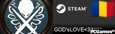 GOD'sLOVE<3:) Steam Signature