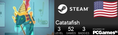 Catatafish Steam Signature