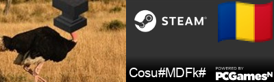 Cosu#MDFk# Steam Signature