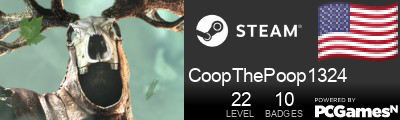 CoopThePoop1324 Steam Signature