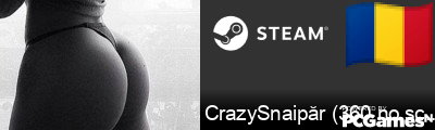 CrazySnaipăr (360 no sc...) Steam Signature