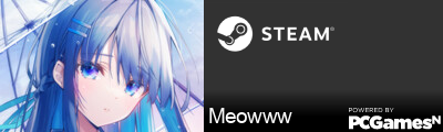 Meowww Steam Signature
