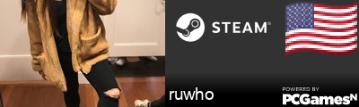 ruwho Steam Signature