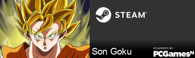 Son Goku Steam Signature