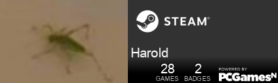 Harold Steam Signature