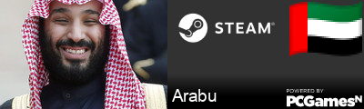 Arabu Steam Signature