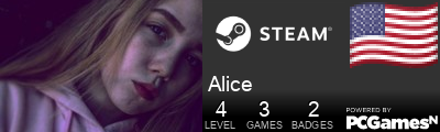 Alice Steam Signature