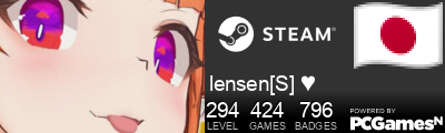 lensen[S] ♥ Steam Signature
