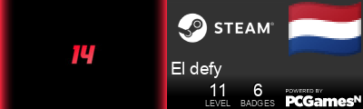 El defy Steam Signature