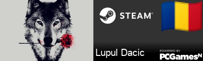 Lupul Dacic Steam Signature