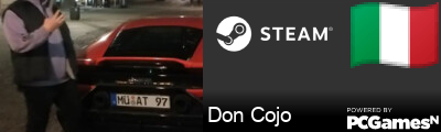 Don Cojo Steam Signature