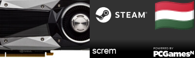 screm Steam Signature