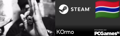 KOrmo Steam Signature
