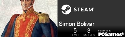 Simon Bolivar Steam Signature