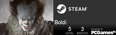Boldi Steam Signature