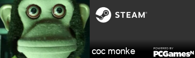 coc monke Steam Signature