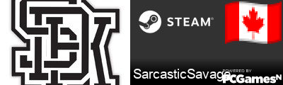 SarcasticSavage Steam Signature