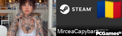 MirceaCapybara Steam Signature